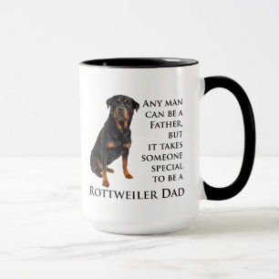 Caneca do pai de Rottweiler