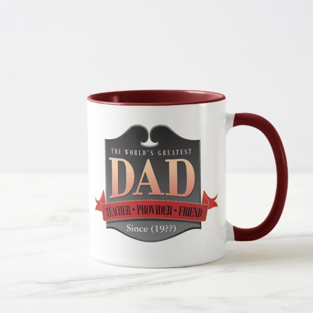 Caneca do pai do mundo a grande (Direita)