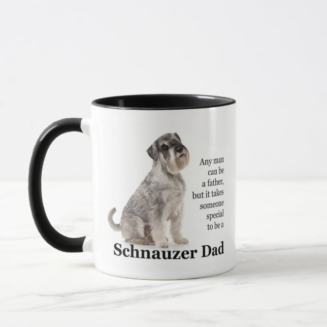 Caneca do pai do Schnauzer (Esquerda)