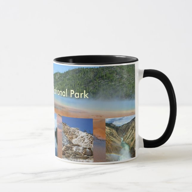 Caneca do parque nacional de Yellowstone (Direita)