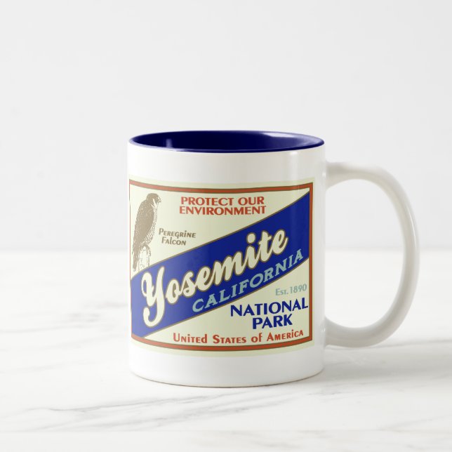 Caneca do parque nacional de Yosemite (Direita)