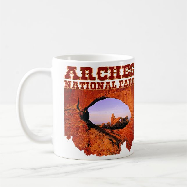 Caneca do parque nacional dos arcos (Esquerda)