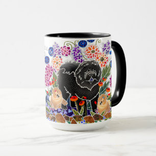 Caneca do PARTIDO de JARDIM - veja todos os lados