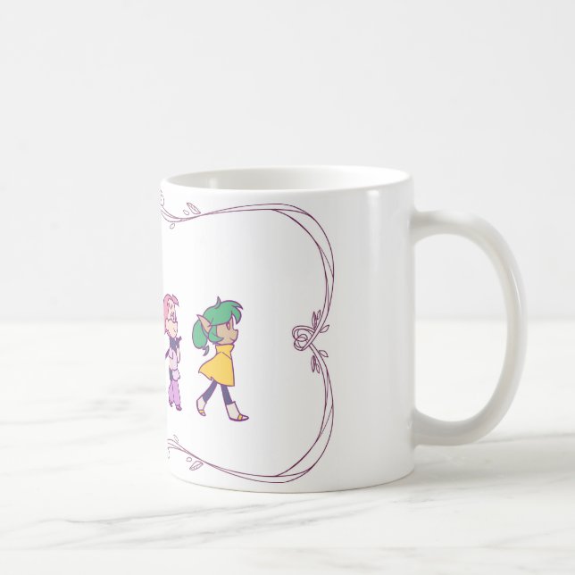 Caneca do partido do Harpy Gee (Direita)