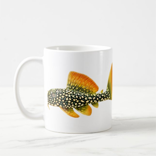 Caneca do peixe-gato de Pleco da luz do sol (Esquerda)
