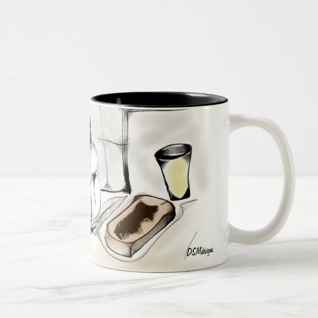 Caneca do pequeno almoço (Direita)