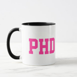 Caneca do PhD