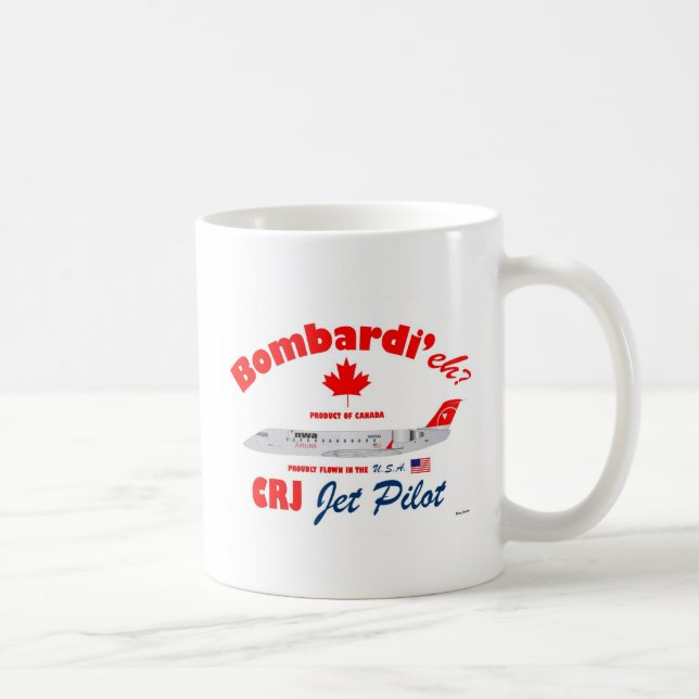Caneca do pináculo CRJ de Bombardi'eh (Direita)