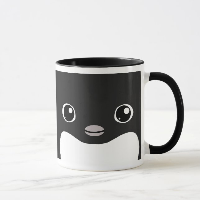 Caneca do pinguim de Adelie (Direita)
