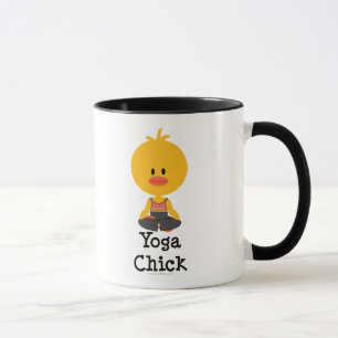 Caneca do pintinho da ioga