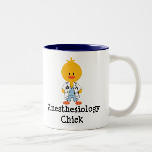 Caneca do pintinho do Anesthesiology