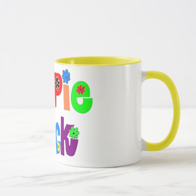 Caneca do pintinho do Hippie (Direita)