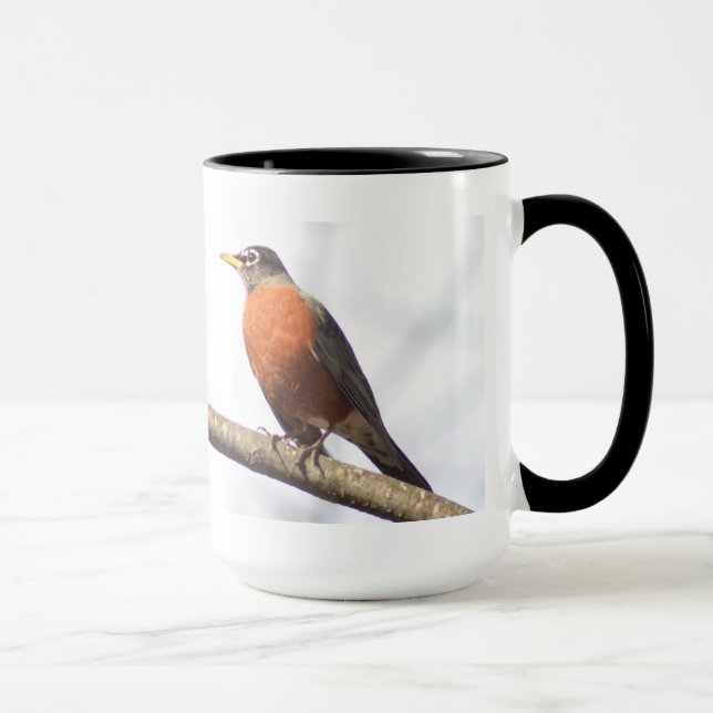 Caneca do pisco de peito vermelho (Direita)