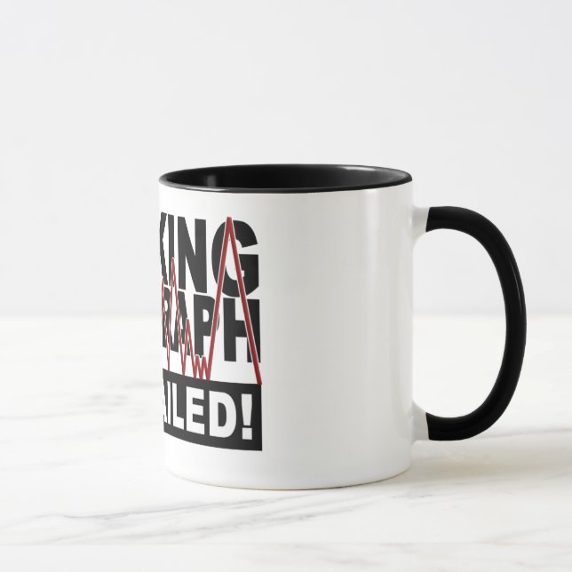 Caneca do polígrafo - escolha o estilo & a cor (Direita)
