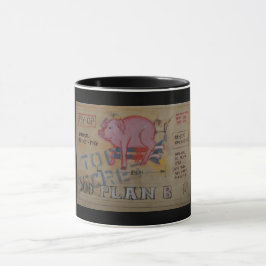 Caneca do porco do dirigível