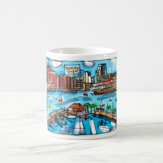Caneca do porto de Baltimore! (Centro)