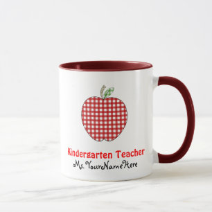 Caneca do professor de jardim de infância -