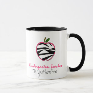 Caneca do professor de jardim de infância -