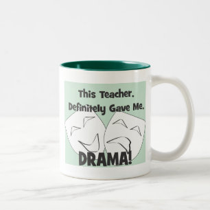 Caneca do professor do drama
