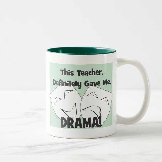 Caneca do professor do drama (Direita)