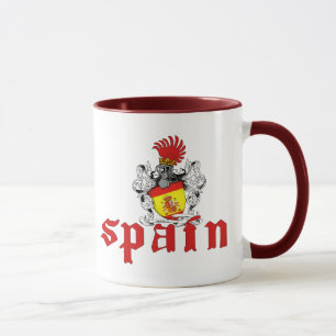 Caneca do protetor da espanha