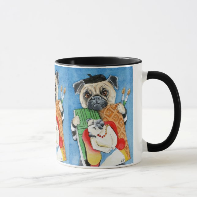 Caneca do Pug (Direita)
