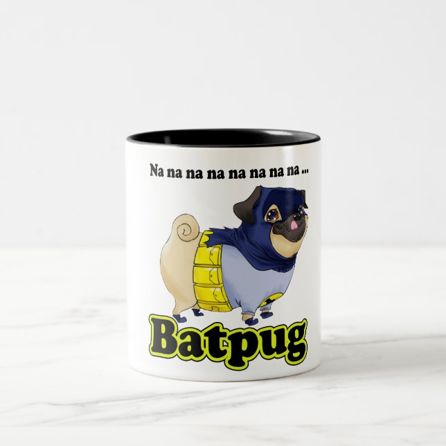 Caneca do Pug do bastão (Centro)