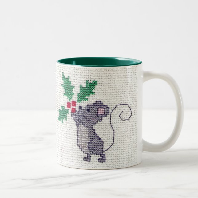 Caneca do rato do Natal (Direita)