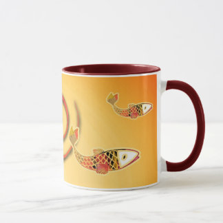 Caneca do redemoinho de Koi