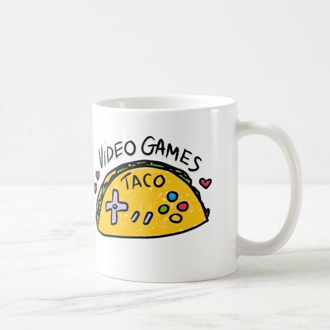 Caneca do Regular do logotipo do Taco (Direita)