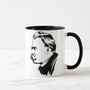 Caneca do retrato de Frederich Nietzsche