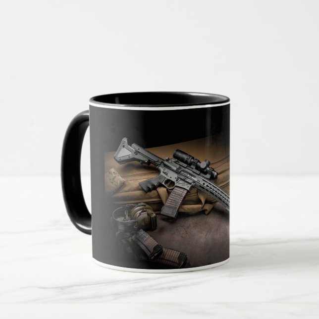 Caneca do rifle (Frente Esquerda)