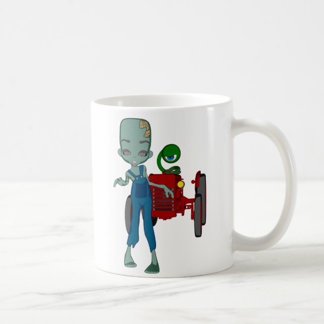 Caneca do rolo do zombi (Direita)