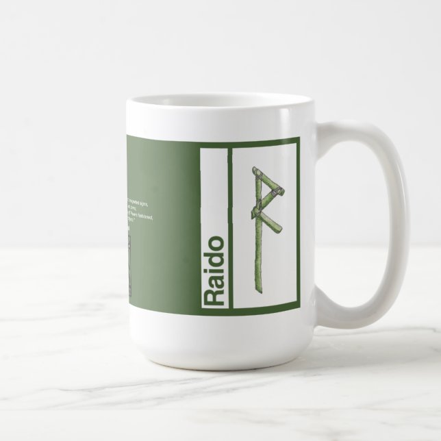 Caneca do Rune:: Raido (Direita)