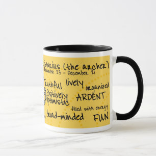caneca do sagittarius
