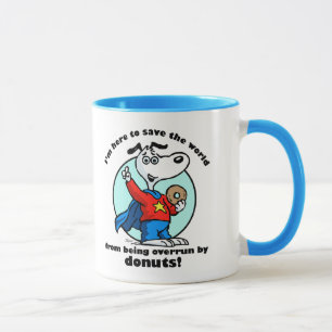 Caneca do salvamento das rosquinhas