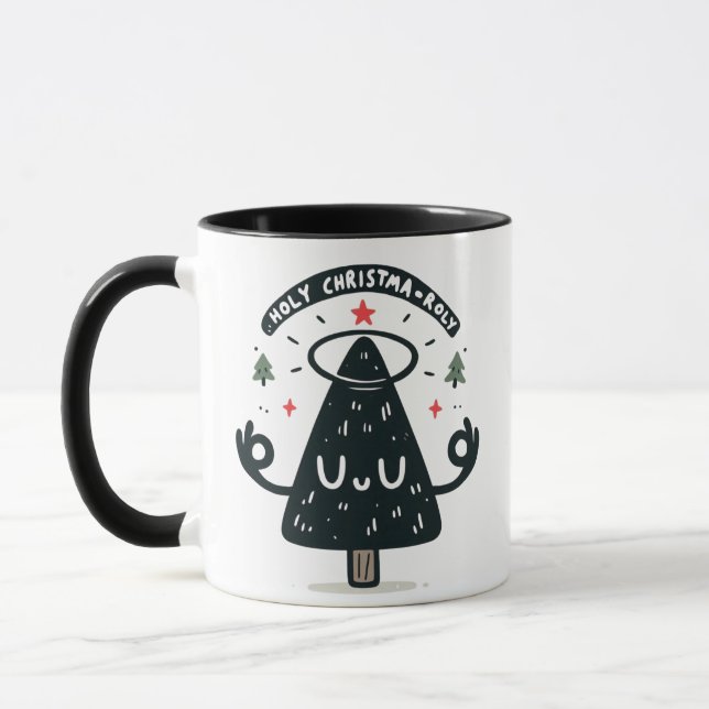 Caneca do Santo Natal-roly – Árvore de Natal Medit (Esquerda)