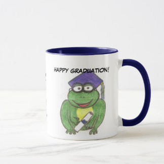 Caneca do sapo da graduação