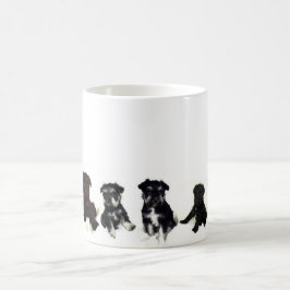 Caneca do Schnauzer diminuto