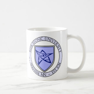 Caneca do selo da universidade de Miskatonic