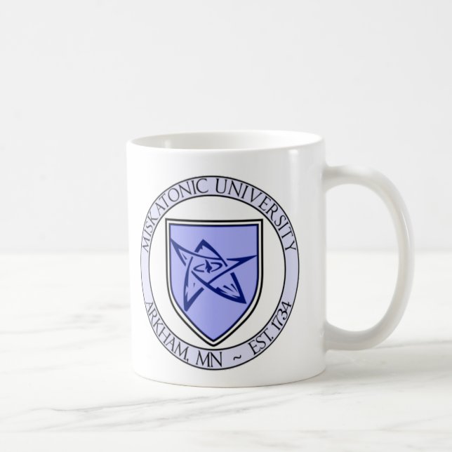 Caneca do selo da universidade de Miskatonic (Direita)
