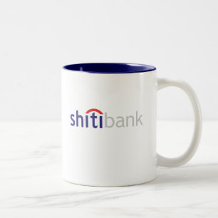 caneca do shitibank o banco o mais mudo no mundo
