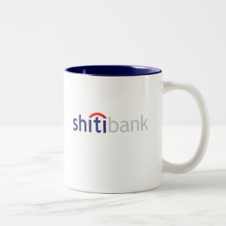 caneca do shitibank o banco o mais mudo no mundo
