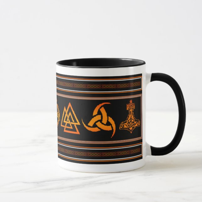 Caneca do símbolo de Viking (Direita)