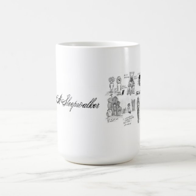 Caneca do sleepwalker de JamisonParker (Centro)