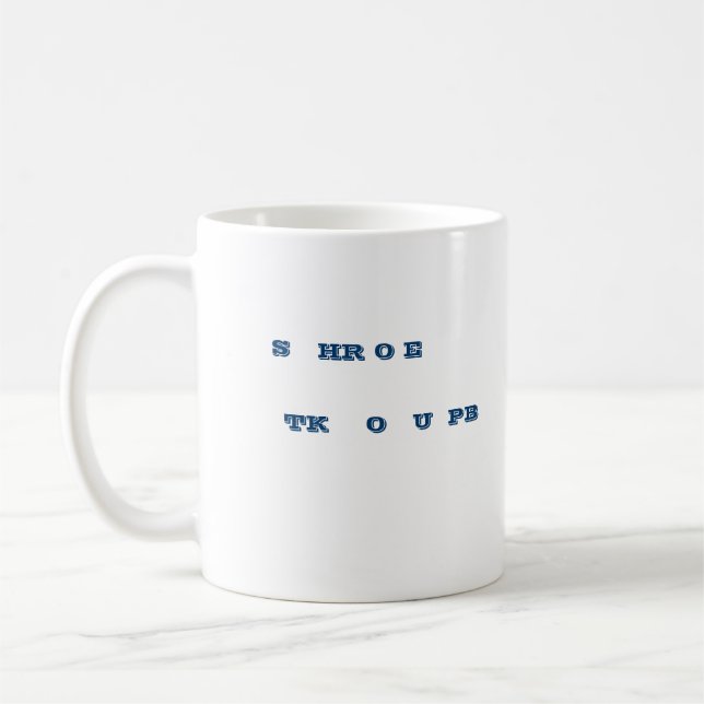 Caneca do Slow Down de Steno (Esquerda)