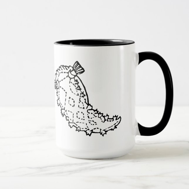 Caneca do Slug do impressão do nudibranch de (Direita)