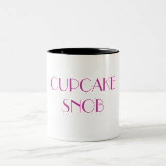 Caneca do SNOBE do CUPCAKE