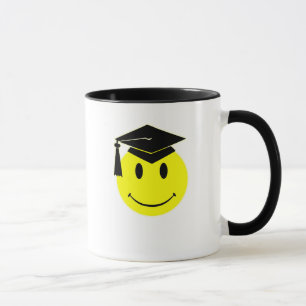 Caneca do sorriso da graduação