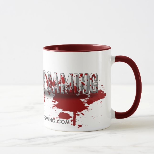 Caneca do Splatter do sangue do cão (Direita)